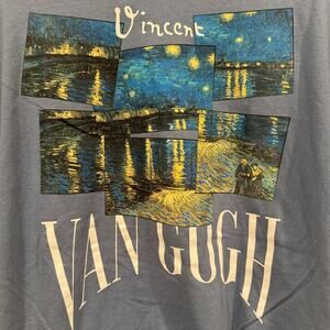 Vincent Van Gogh Museum Gift Shop Short Sleeve T-Shirt New Large